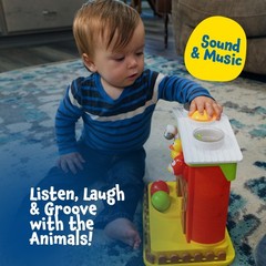 Farm ‘n Play Pound A Ball Barn House, Interactive Fun Learning Toy, 6+ Month old