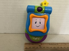 Unbranded Flip Phone Baby Toddler Child Musical Green Blue Purple, Works!