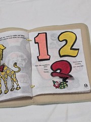 Vintage 1977 Child Educational Products My Quiet Book Quiet Book Clown Age 3+