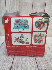 Janod Kubix Set of 40 Wooden Number And Letter Blocks Ages 2-6 New