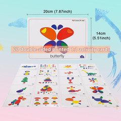 36 Pcs Translucent Pebbles, Rainbow Stones – Light Table Toys | 6 Sizes & 6 Colo