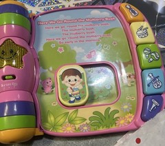 VTech Musical Rhymes Lights Up and Has Music Used/ Battery Included Works