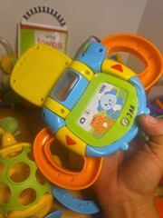Large Lot Of 15 Developmental Baby Toys Teethers Rattles Sensory, Interactive