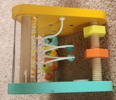 Janod Tropik Multi-Activity Pyramid Wooden Early-Learning Toy – Educational Toy