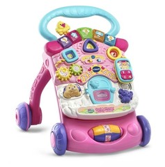 VTech Stroll & Discover Activity Walker – Pink with Accessories, Baby and Toddle