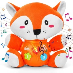 Musical Baby Toys, Cute Fox Newborn Toys for Toddlers Babies 0 3 6 9 12 Month…