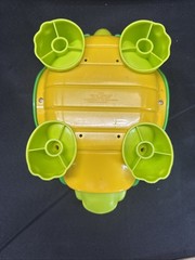 VTG 2002 Fisher Price Tappy Green Turtle Shape Press Baby Toy NO HAMMER