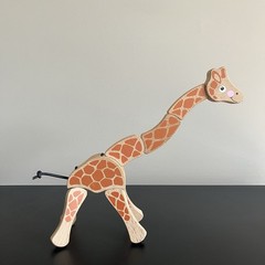 Melissa & Doug Giraffe Grasping Toy First Play Wooden Baby Toddler 1+ Years