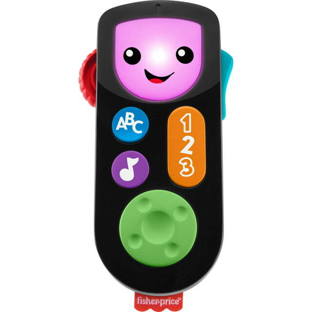 Fisher-Price Laugh Learn Stream Learn Remote Electronic Learning Toy for Infants
