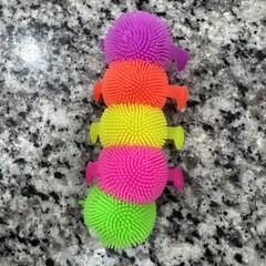 Colorful Caterpillar & turtle Novelty Toy Soft Spiky Texture Ball Squish