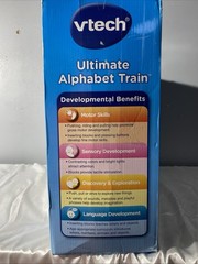 VTech Sit-to-Stand Ultimate Alphabet Train Ride-On Walker Pull Cart 4-in-1 Toy