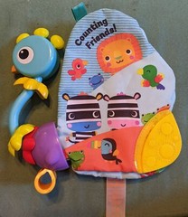 Bright Starts Baby Einstein 10707 Twiddle Tweets Soft Activity Book