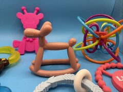 Baby Teether Lot 12pcs Bella Tunno Itzy Ritzy NUK Manhattan Toy Infant Sensory