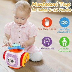 Hand Grip Busy Ball Travel Toy Busy Board Toddler infant 0-3 Year Learning toy