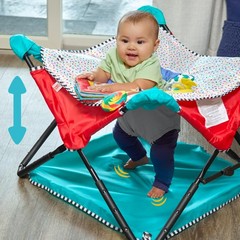 Bright Starts Pop N Jump Portable Baby Jumper Foldable Indoor/Outdoor Baby