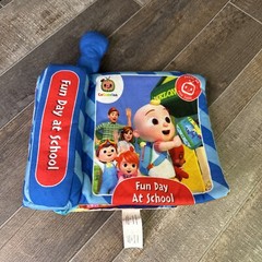 CoComelon Fun Day School Soft Plush Interactive Musical Book Tested Works
