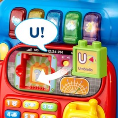 VTech Sit-to-Stand Ultimate Alphabet Train – Blue | Educational Toy for Toddlers