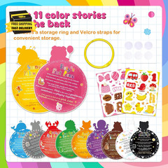 Montessori Color Sorting Toys for Toddlers 2-4,Fine Motor Toys for Toddlers 3-4,
