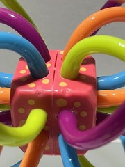 Manhattan Toy Winkel Rattle & Sensory Teether Toy Baby Toddler Lot of 2