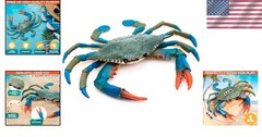 Interactive Blue Crab Toy for Kids – Perfect for Bath Play and Coastal Decor