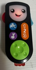 Fisher-Price Laugh & Learn Stream & Learn Remote Electronic Learning Toy w Batt.