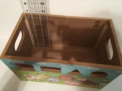 Wooden Toy Shape Sorter Shapes Not Included