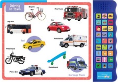 Little Hippo Books Brilliant Baby Around Town Sounds Preschool Educational Sound