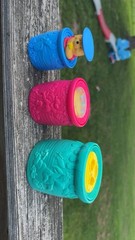 Stacking Toy Cups/Containers Set, Multicolor, Motor Skills Hand-Eye Coordination