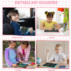 Toddler Toys, LCD Writing Tablet for Kids 2 Pack, Toddler Travel Essentials Draw