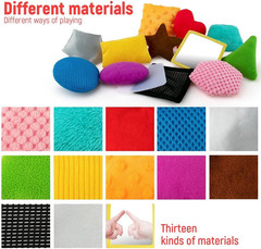 Texture Sensory Bean Bags,Toddler Sensory Toys for Babies,Preschool Toys Set