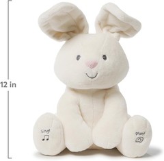 GUND Baby Flora The Bunny Animated Plush, Singing Stuffed Animal Toy