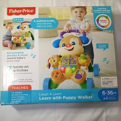 Fisher-Price Musical Laugh & Learn Smart Stages Learn with Puppy Walker Walking