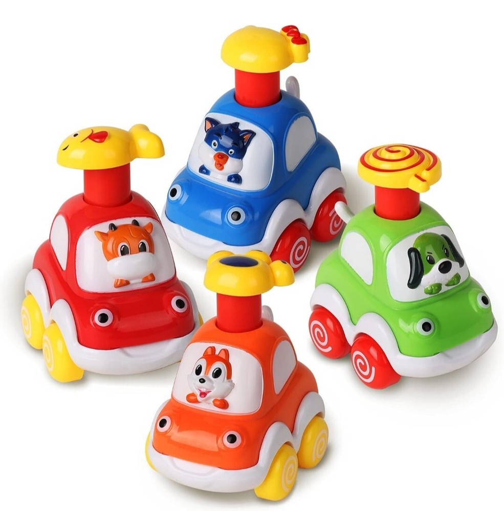 Animal Car Toys For 1-3 Year Olds