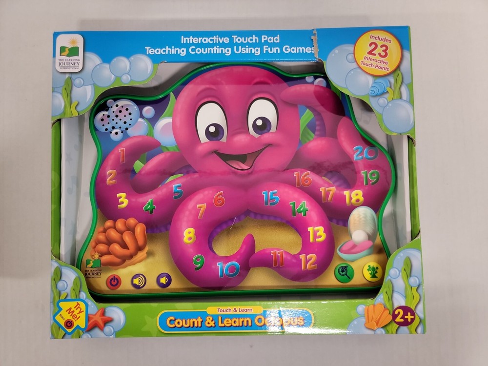 Count and learn octopus