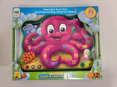 Count and learn octopus
