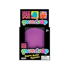 Needoh Gumdrop Sensory Toy – Colorful Stress Relief for Kids 3+