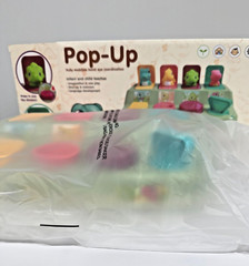 Pop Up, Fully mobilize hand eye coordination, infant and child teaches, NWB