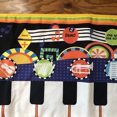 Kids Musical Piano Keyboard Large Floor Play Mat 43″ Long – Works! See Video