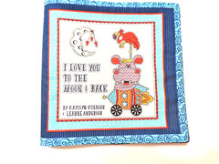 ‘I Love You to the Moon & Back’ Soft, Washable, Cloth Book for Baby / Toddler