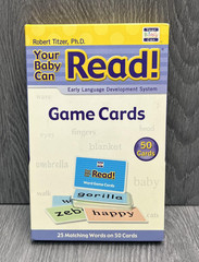 Your Baby Can Read Early Learning Flashcards 50 Cards Dr Titzer System Game Card