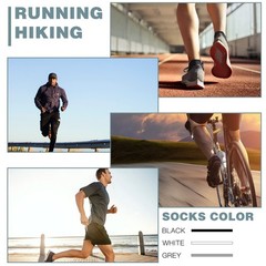 COOVAN 10 Pairs Mens Low Cut Socks Men 10 Pack Comfort Cushion Casual Socks