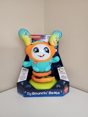 Fisher-Price DJ Bouncin’ Beats Interactive Baby And Toddler Learning Toy Music