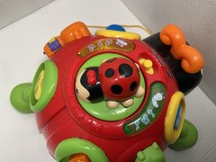 Vtech Crazy Legs Learning Bugs Ladybug Interactive Pull Toy Musical Singing