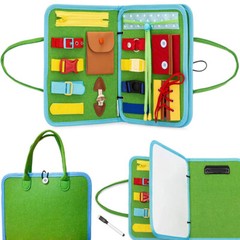 Busy Board Quiet Book Sensory Toy Developmental Baby Toy For Kids Christmas Gift