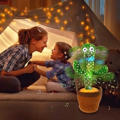1pc-dancing Talking Cactus Toys for Baby Boys and Girls, Singing Mimicking Recor