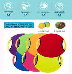 35cm Bouncing Circle Throwing Training Sensory Toy Kids Outdoor Games Balance Tr