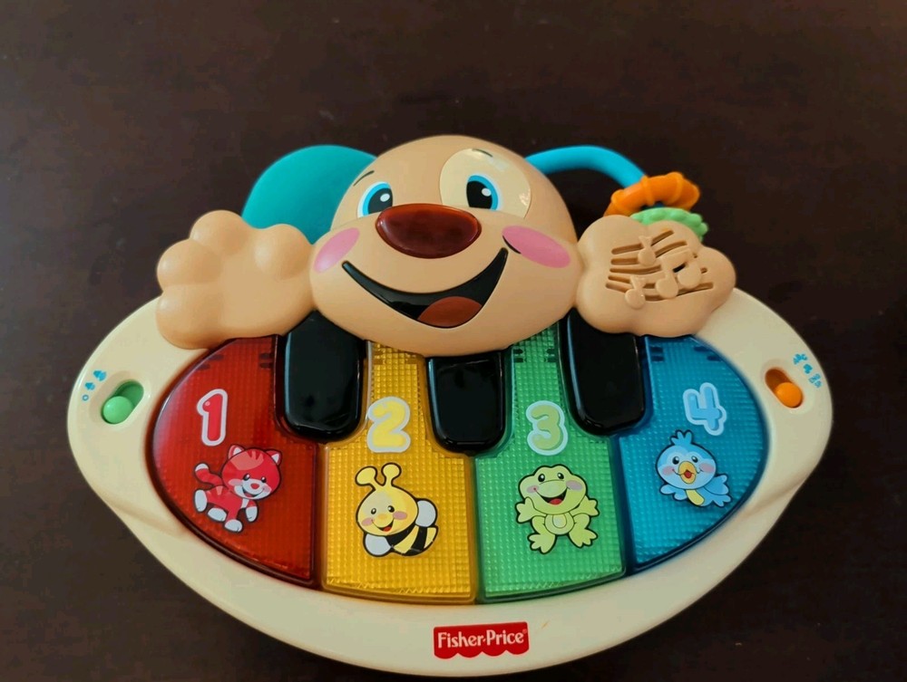 Fisher-Price Laugh N Learn Puppy’s Piano English And Spanish