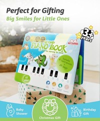 My First Piano Book – Educational Musical Toy for Toddlers Kids Ages 3-5 – I…