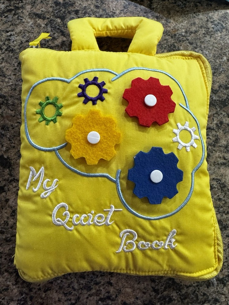 My Quiet Book Baby Toddler Soft Cloth Activity Busy Book Cognitive Development