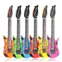 35 Inch Rock Star Inflatable Guitar Assorted Color for Children Party Accesso…